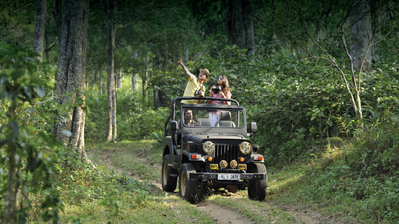 Jeep safari at Nelliyampathy